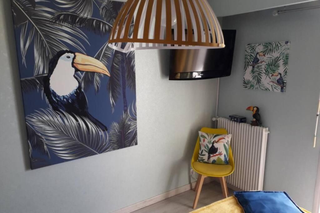 Chaleureux Appart 2 Pieces Entierement Renove. Apartment Saint-Laurent-du-Var Luaran gambar